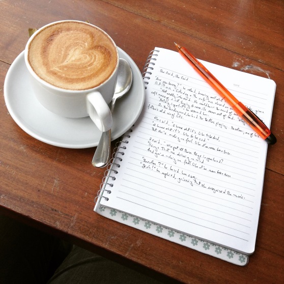 Have coffee, will write.